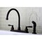 Kingston Brass KB8795NFLSP NuWave French Centerset Kitchen Faucet, Oil Rubbed Bronze KB8795NFLSP - alternate 2